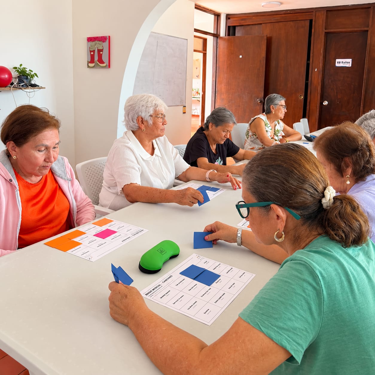 Juegos y bingo musical en la sede Ibagué